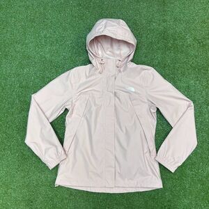 The North Face Dryvent Windbreaker Jacket Womens Size Small Light Pink Vented